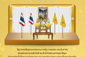 รัฐบาลขอเชิญชวนร่วมแสดงความจงรักภักดี ... พารามิเตอร์รูปภาพ 2