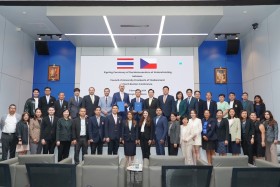 ประเทศไทยร่วมกับสาธารณรัฐเช็กร่วมลงนามความบันทึกความเข้าใจเพื่อส่งเสริมความร่วมมือทางวิชาการระหว่างกัน ... พารามิเตอร์รูปภาพ 6