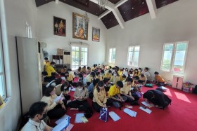 ศปท.อว. จัดอบรม "ธรรมนำใจ สอนใจคนรุ่นใหม่" ... Image 2