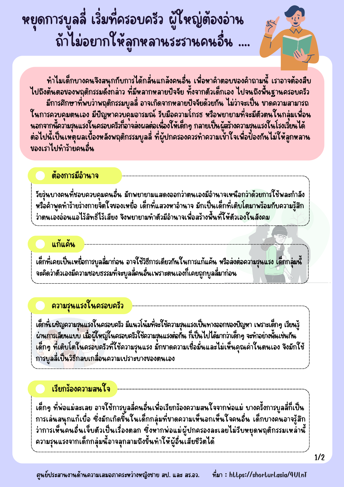 หยุดการบูลลี่ เริ่มที่ครอบครัว ผู้ใหญ่ต้องอ่าน ถ้าไม่อยากให้ลูกหลานระรานคนอื่น png