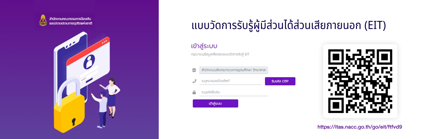 แบบวัดการรับรู้ผู้มีส่วนได้ส่วนเสียภายนอก (EIT)