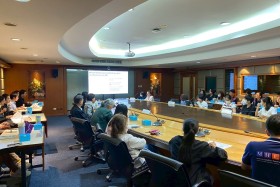 ศปท. จัดประชุมชี้แจงผลการขับเคลื่อนมาตรการส่งเสริมคุณธรรมและ ... Image 5