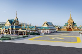 รัฐบาล แถลงความคืบหน้าพระเมรุมาศสมเด็จพระพันปีหลวง Image 12