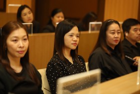 ศปท.อว. จัดอบรม "ธรรมนำใจเพื่อใช้ในการปฏิบัติงาน" ... Image 6